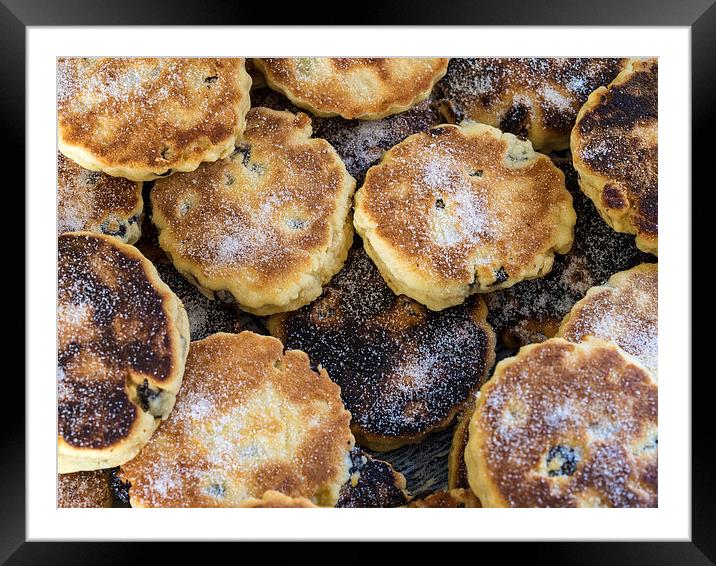 Welsh Cakes Framed Mounted Print by Mark Llewellyn