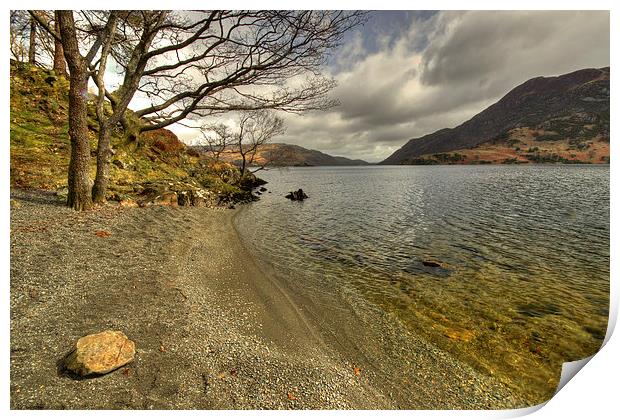 Derwent Water Print by Rob Hawkins