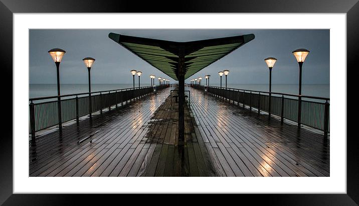 Boscombe Pier Framed Mounted Print by Phil Wareham