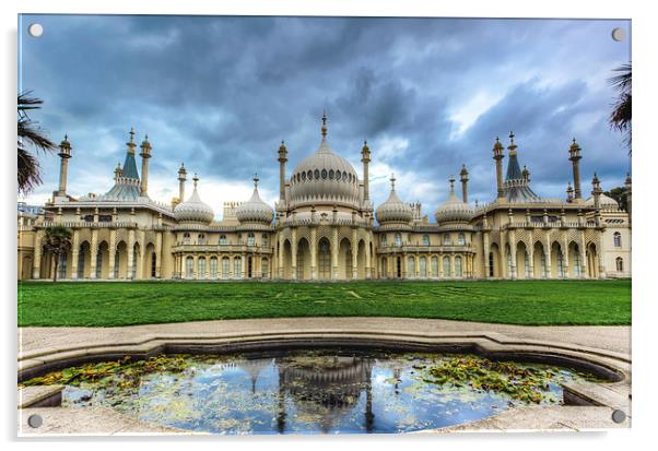 Brighton Pavilion Acrylic by Stuart Gennery