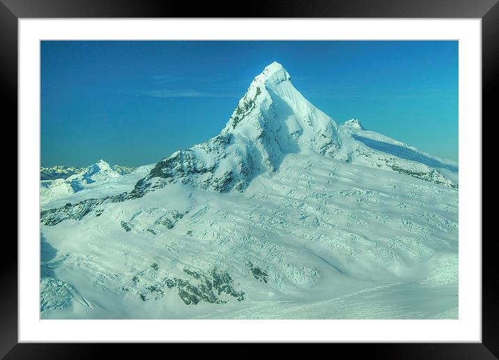 Mt Aspiring, NZ Framed Mounted Print by Gurinder Punn