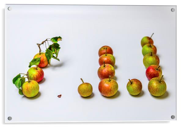 Apple Pi Acrylic by Ian Johnston  LRPS