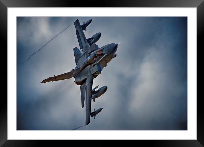 RAF Tornado at speed Framed Mounted Print by Andrew chittock