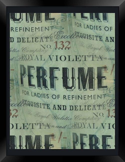 perfume Framed Print by Heather Newton