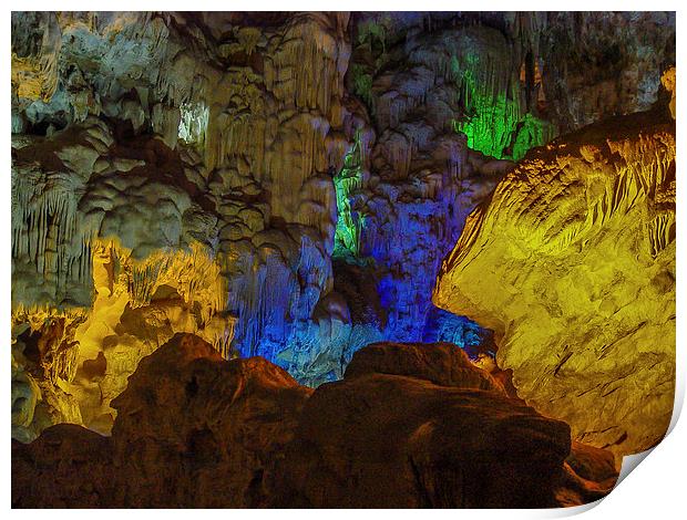 Ha Noi Cave Print by colin chalkley