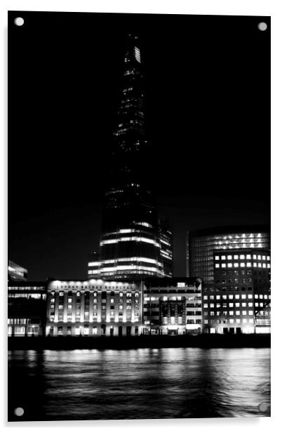 The Shard London Acrylic by David Pyatt