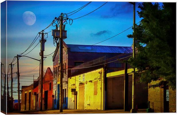 The Streets Of Redhook Canvas Print by Chris Lord