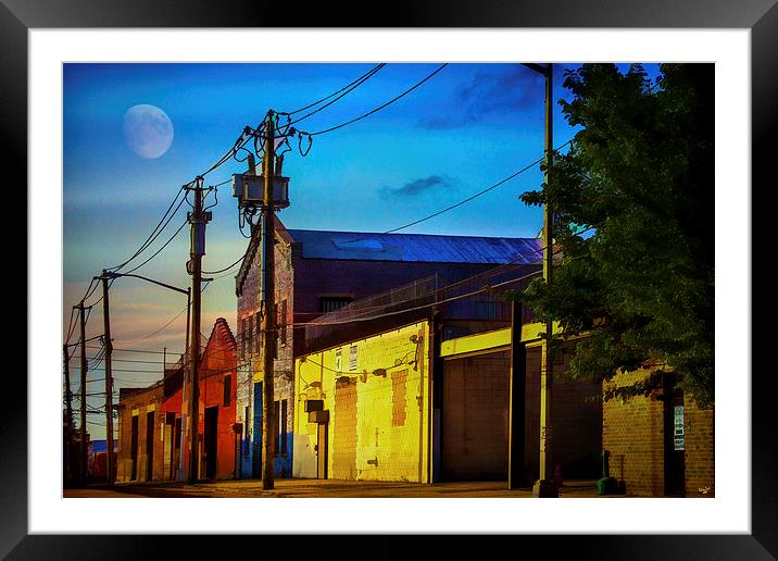 The Streets Of Redhook Framed Mounted Print by Chris Lord