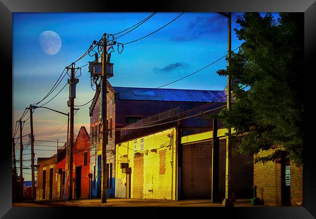 The Streets Of Redhook Framed Print by Chris Lord