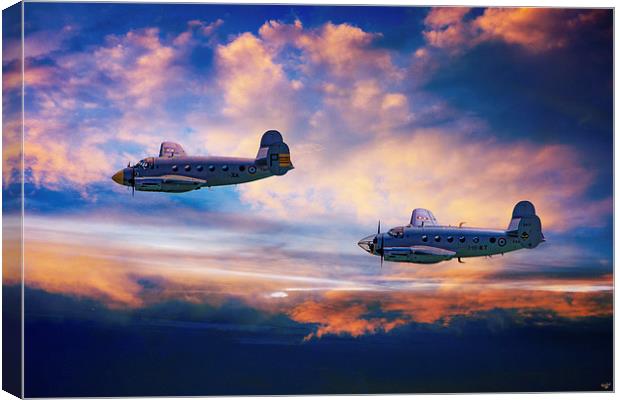 Dassault Flamant Canvas Print by Chris Lord