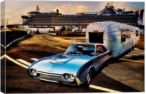Travelin In Style Canvas Print by Chris Lord