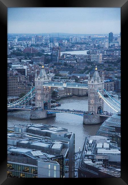 London Skyline Framed Print by Keith Thorburn EFIAP/b
