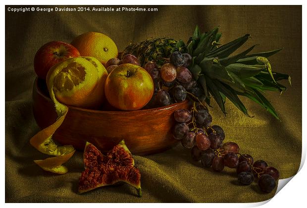 Fruitful Print by George Davidson