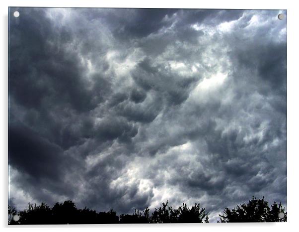 Storm Clouds Acrylic by james balzano, jr.