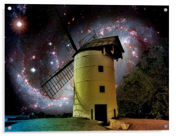 Starlight Mill Acrylic by Susie Hawkins