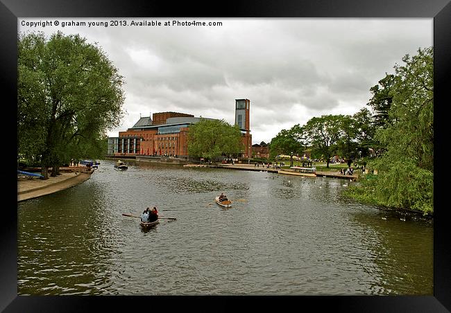 The Royal Shakespeare Theatre Framed Print by graham young