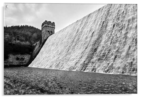 Derwent Dam Acrylic by Darren Galpin