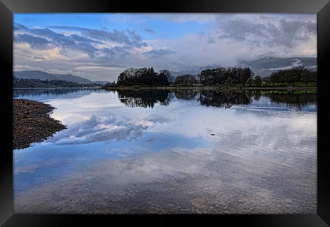Early Morning Derwentwater Framed Print by John Hare