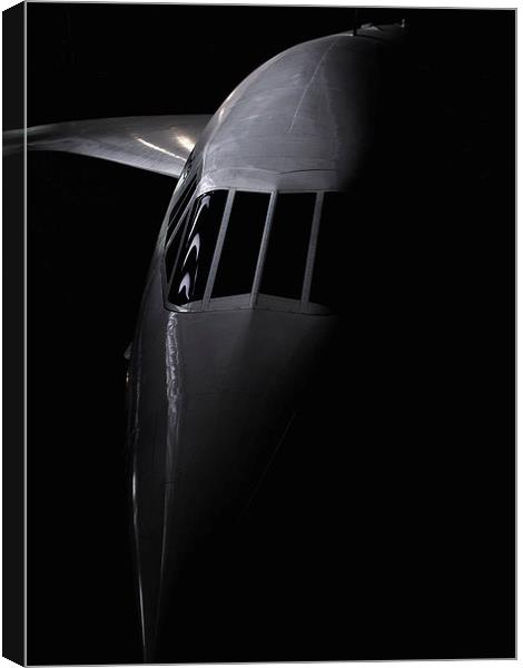 Concorde Canvas Print by Keith Campbell