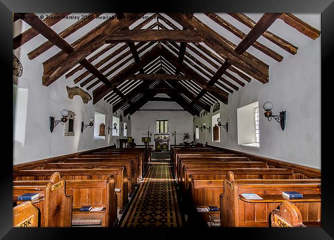 St John the Baptist at Ulpha Framed Print by Trevor Kersley RIP