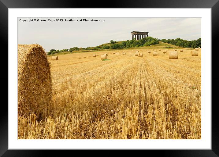 Penshaw Monument sunderland Framed Mounted Print by Glenn Potts