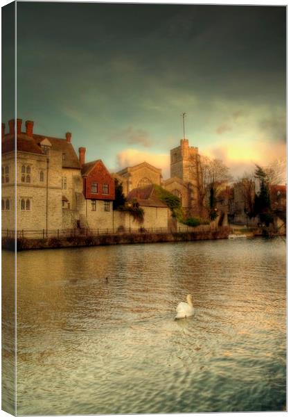 All Saints Maidstone Canvas Print by Larry Flewers