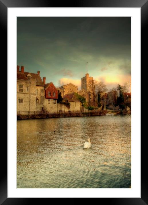 All Saints Maidstone Framed Mounted Print by Larry Flewers