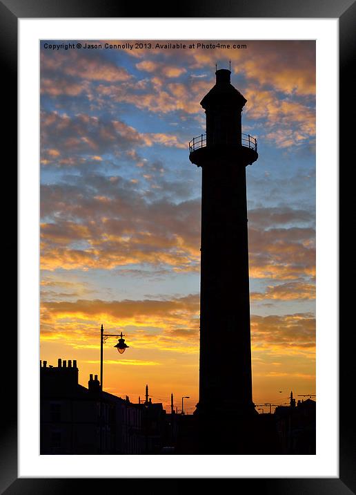 Pharos Lighthouse, Fleetwood Framed Mounted Print by Jason Connolly