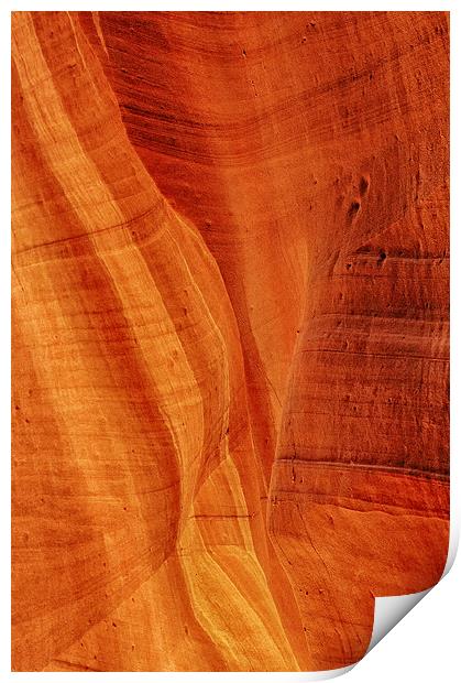 Antelope Canyon Print by Mary Lane