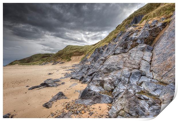 Broughton Bay Print by David Tinsley