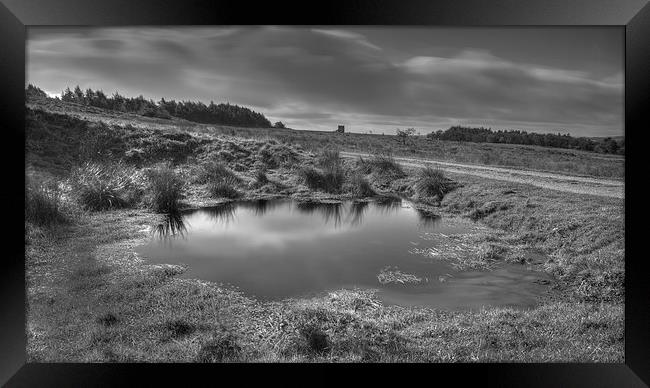 The House on The Hill Framed Print by Nigel Jones