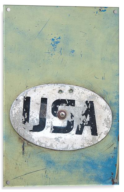USA Acrylic by Dave Turner