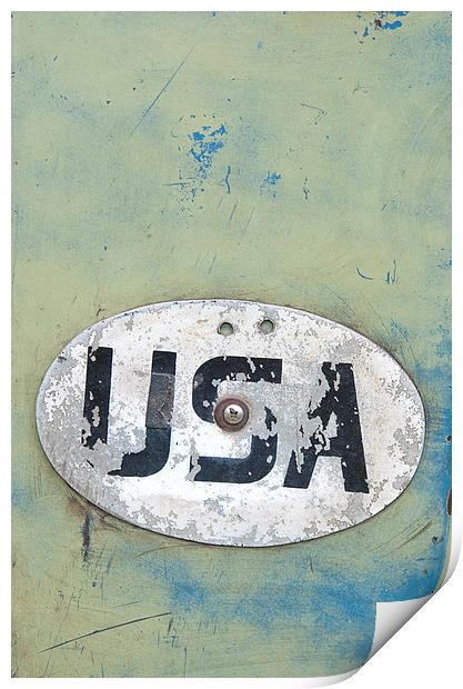 USA Print by Dave Turner