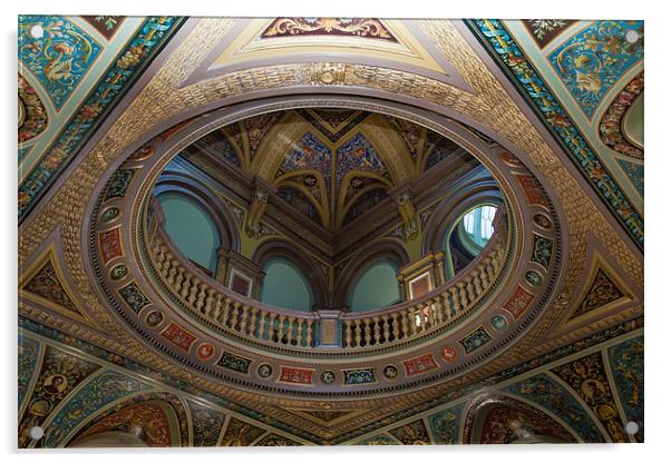 Magnificent Dome Ceiling Acrylic by Philip Pound