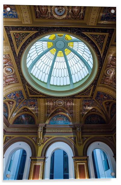 Domed Ceiling Building Acrylic by Philip Pound