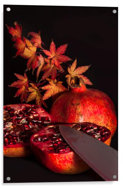 Autumns Bounty Acrylic by Nigel Jones