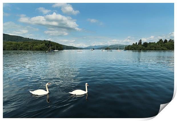 Bowness On Windermere Print by John Hare