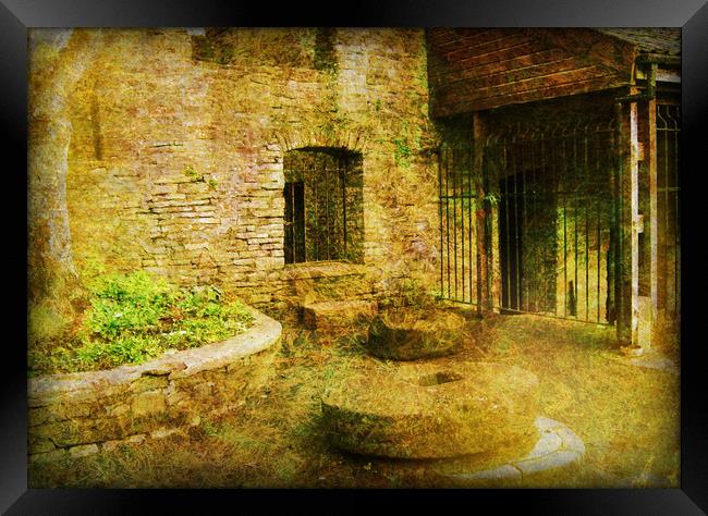 The Old Ruined Watermill. Framed Print by Heather Goodwin