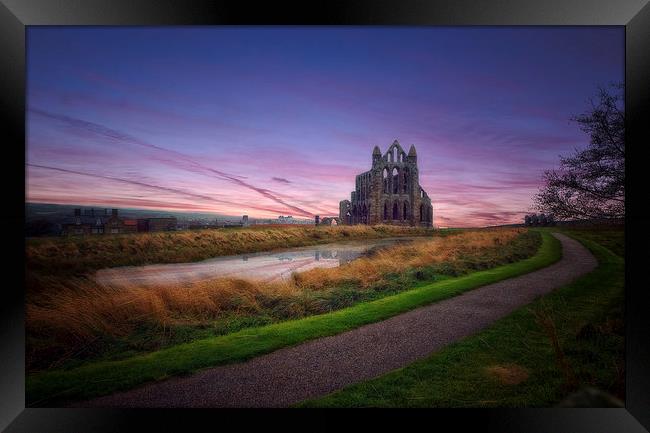 Whitby Abbey Framed Print by Jason Green