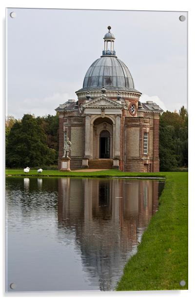 Wrest Park Pavilion Acrylic by Graham Custance