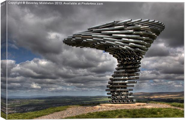 Singing Ringing Tree Canvas Print by Beverley Middleton