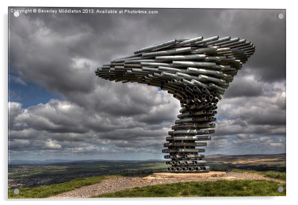 Singing Ringing Tree Acrylic by Beverley Middleton