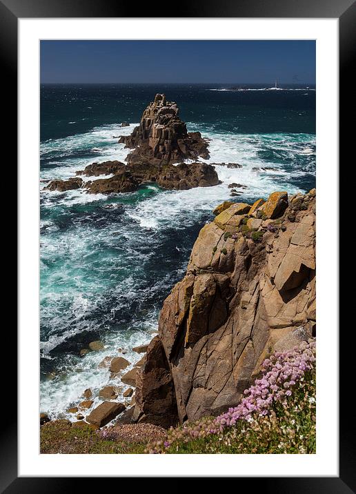 coast at  Lands End Framed Mounted Print by Thomas Schaeffer