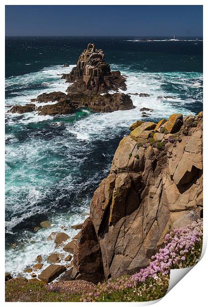 coast at  Lands End Print by Thomas Schaeffer