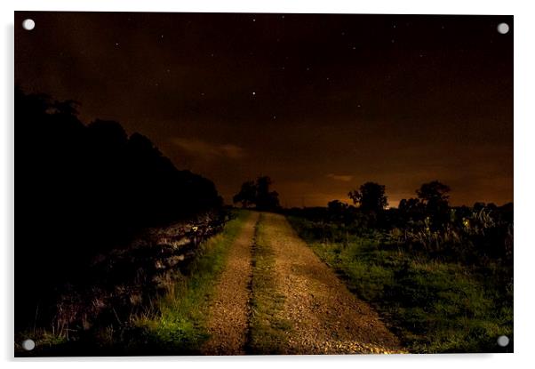 Pathway to the Stars Acrylic by Iain Mavin