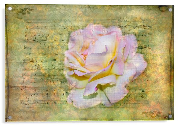 Rhythm of Love Acrylic by Judy Hall-Folde