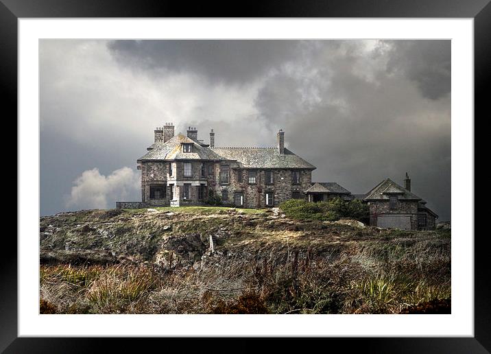 House on the Hill Framed Mounted Print by Sean Wareing