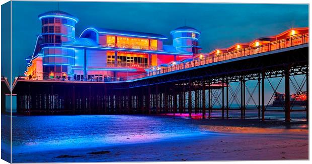 Blue Weston Canvas Print by Neil Pickin