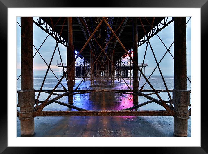 Weston super mare pier Framed Mounted Print by Neil Pickin