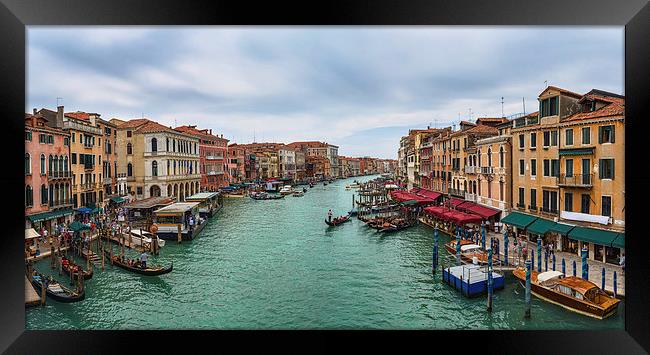 Il Canal Grande di Venezia Framed Print by Robert Parma